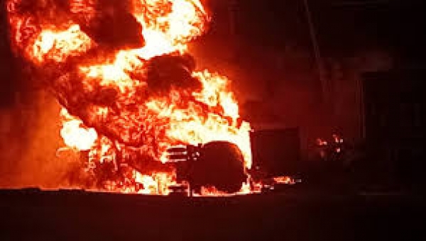 Many feared dead in Ogun tanker fire explosion 